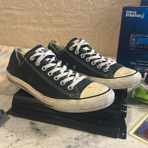 Converse All Star Chuck Taylor Blue Low Sneaker Mens 10 Womens 12 Classic Retro